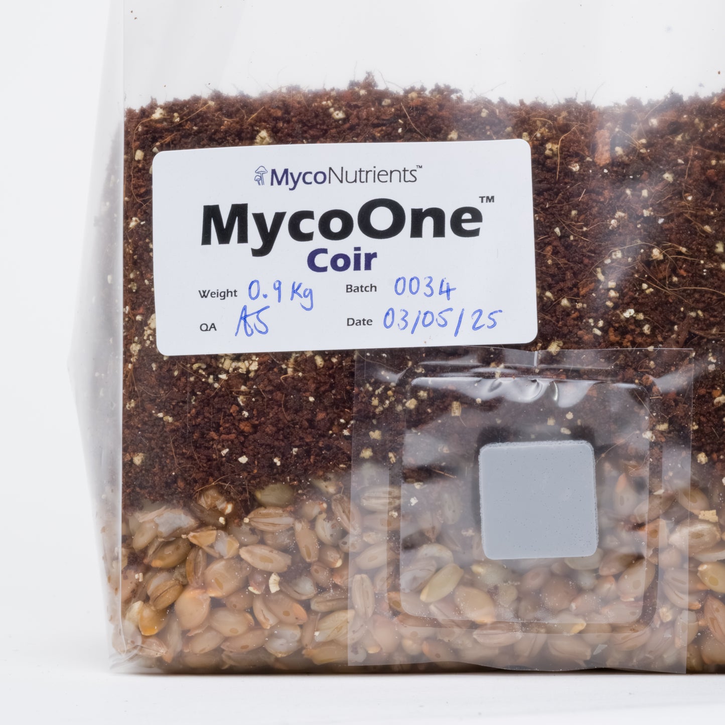 MycoOne™ Coir – All-in-One Grow Bag (Grain + CVG Substrate)