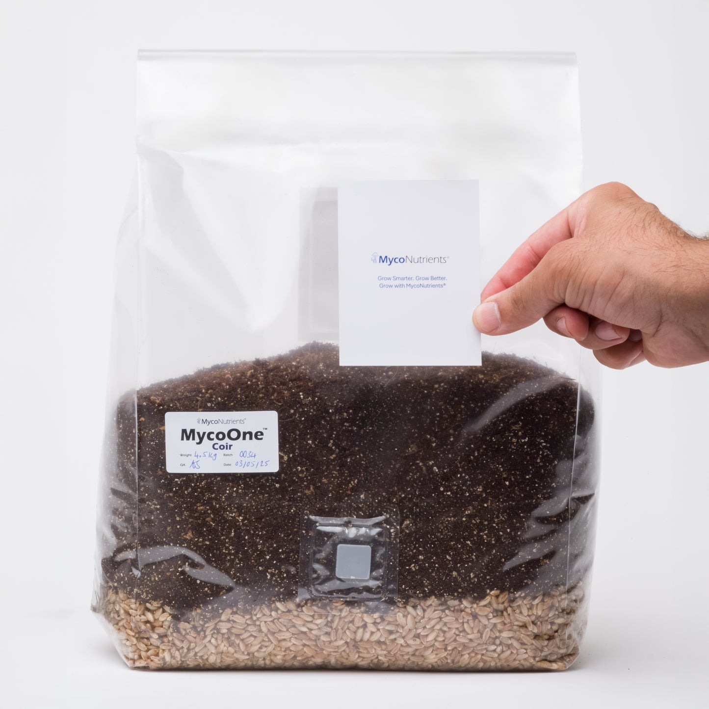 MycoOne™ Coir – All-in-One Grow Bag (Grain + CVG Substrate)